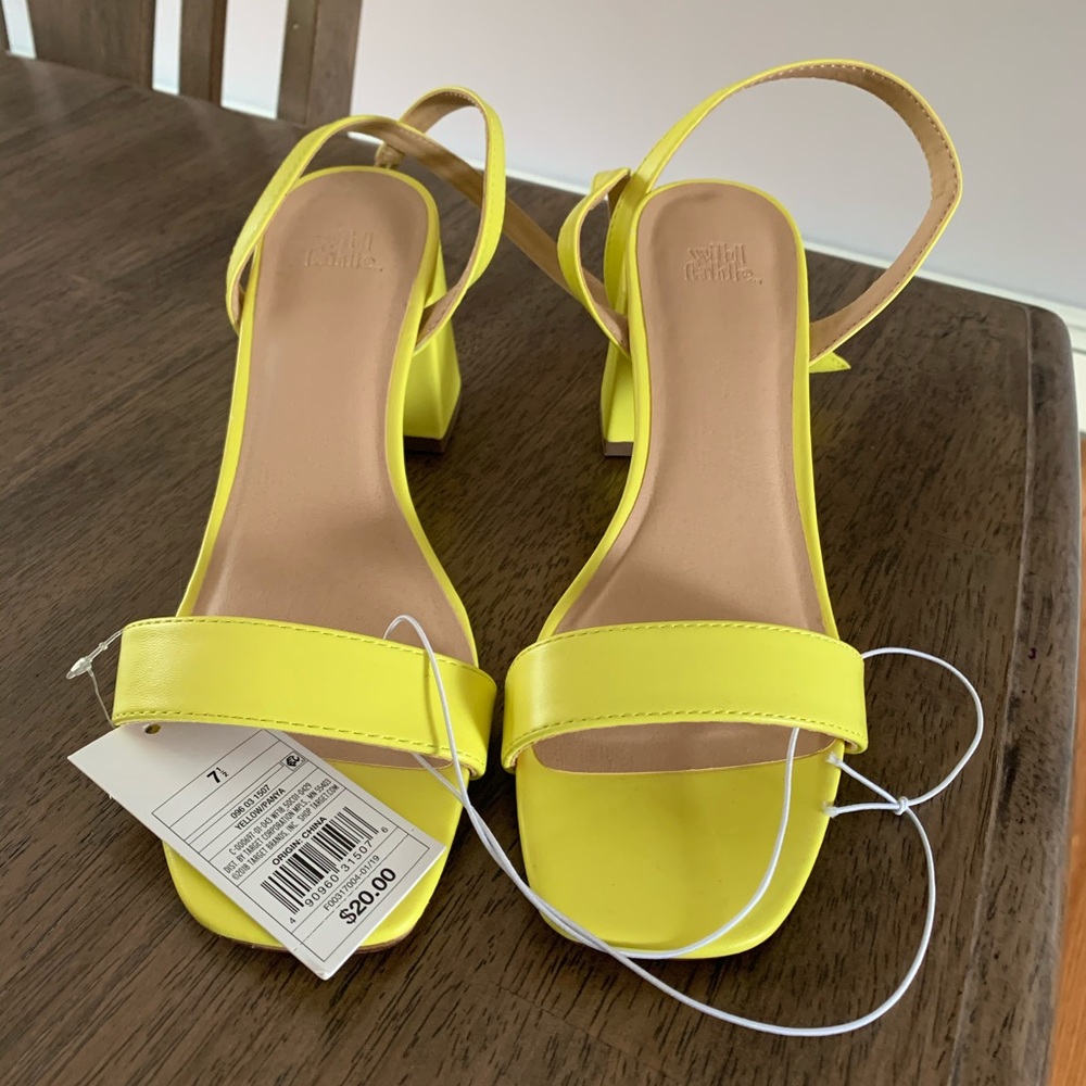 Strapped heels